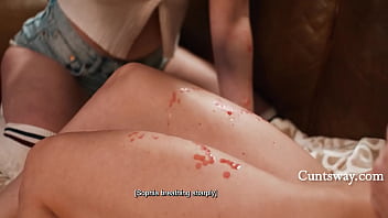 Their burning desire candle wax play