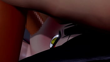 Wakamo takes all the ejaculation with a piledriver