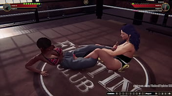 Leticia Vs Evianne Nf3d Lesbian Sexual Combat Ring thumbnail