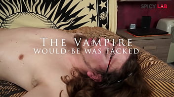 The vampire lady thirsty for sperm and cock