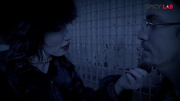 The vampire lady thirsty for sperm and cock