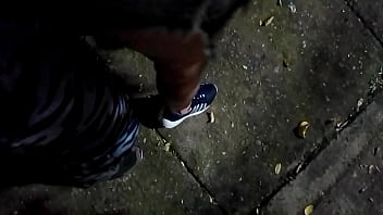 Cheating wife sucking in the park and fingered in public and gets creampied in the motel