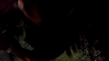 Cheating wife sucking in the park and fingered in public and gets creampied in the motel