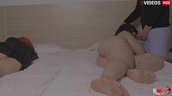 Fucked my friend milf near my wife and cummed in her pussy