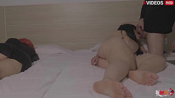 Fucked my friend milf near my wife and cummed in her pussy