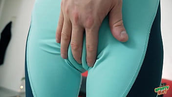 Incredible thigh gap huge cameltoe round tits round ass skinny babe