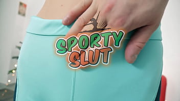 Incredible thigh gap huge cameltoe round tits round ass skinny babe