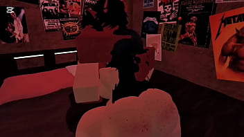 Hard sex in a roblox condo