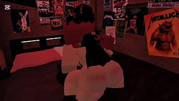 Hard sex in a roblox condo