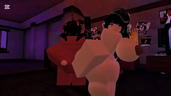Hard sex in a roblox condo