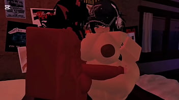 Hard sex in a roblox condo