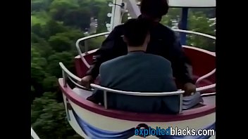 African Slut Gets Her Holes Filled With Cock On The Cableway thumbnail