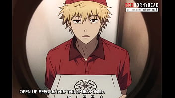 Delivery guy fucks makima after shower chainsaw man 2d animation