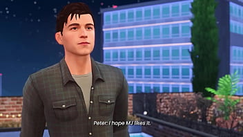 Spiderman fucks his mj in his night off