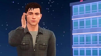 Spiderman fucks his mj in his night off