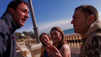 Heavenly julia crow & sophia get fucked at the club with a stripper pole