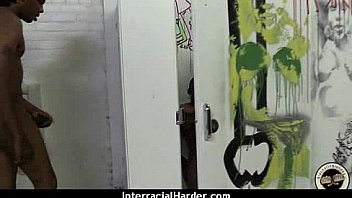 Creamy tight snatch white riding black 22