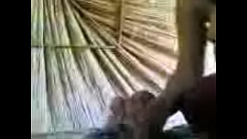 Public blowjob on beach