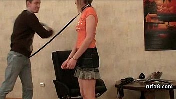 Kinky teen goes straight to hard sex