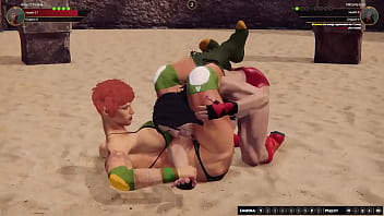 Aine vs viktoria nf3d no rules combat battle war arena