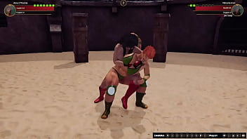Aine vs viktoria nf3d no rules combat battle war arena