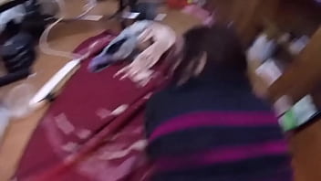 My husband's friend has seduced me and cumshot into my hot pussy