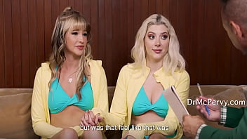 The shrink made us sluts stepsister rivalry solved by threesome therapy