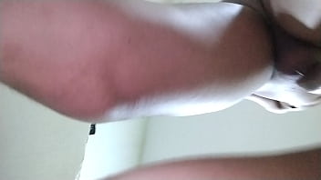 Alone in home getting fucked by my young lover in the living room