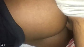 Deep in big black ass booty