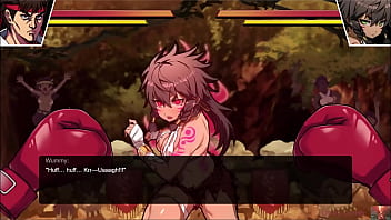 Tiny fighter’s tight pussy stretched to the limit – she loses her bikini in epic