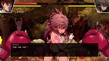 Tiny fighter’s tight pussy stretched to the limit – she loses her bikini in epic