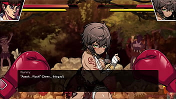 Tiny fighter’s tight pussy stretched to the limit – she loses her bikini in epic