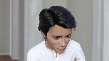 Curvy old lady gets some cream #4