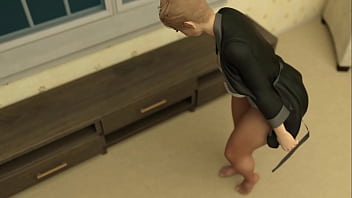 Curvy old lady gets some cream #4