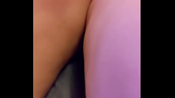 Wife strips naked plays with cunt