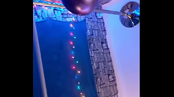 Wife strips naked plays with cunt