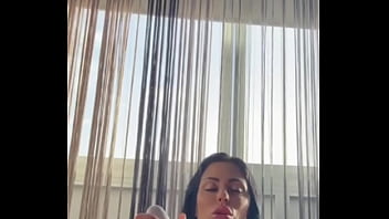 Sapphire gives a blowjob to your cock and has orgasm moaning a lot