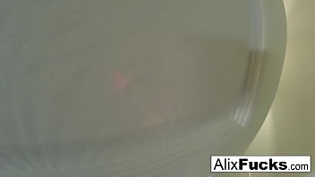 Sexy babes share a lucky cock