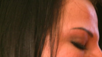 Watch her get fucked every which way then see her hold her tongue out so her stud can cum