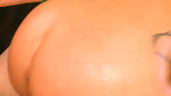 Watch her get fucked every which way then see her hold her tongue out so her stud can cum