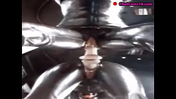 Latex Dildo Riding thumbnail