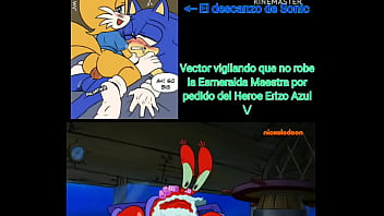 Sonic x tails sex in nights and vector vs