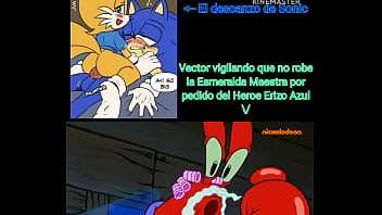 Sonic x tails sex in nights and vector vs