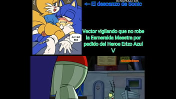 Sonic x tails sex in nights and vector vs
