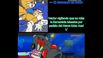 Sonic x tails sex in nights and vector vs