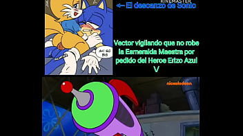 Sonic x tails sex in nights and vector vs
