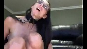 Fucking on the black couch