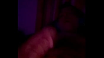 Rubbing my throbbing huge cock and edging