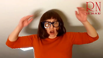 Grow like a tower giant secretary in the office the manager guy is very surprised by her height long video