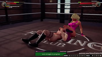 Tori vs bambi nf3d female mma combat ring